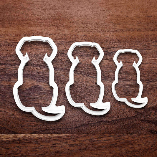 Dog-shaped cookie cutters, perfect for pet-themed treats, parties, or homemade dog cookies – eco-friendly and handmade.