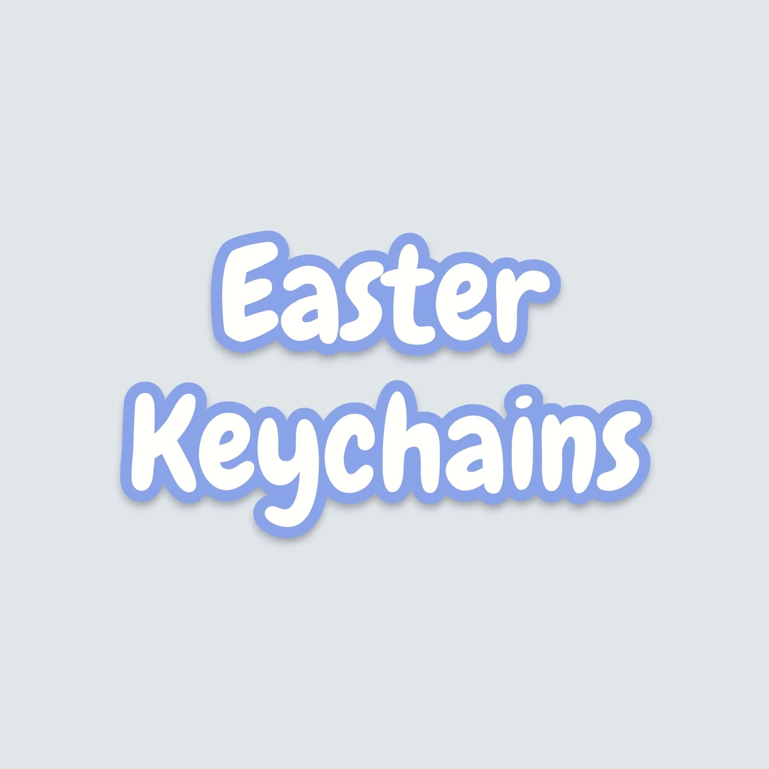 🐇 Easter Keychains