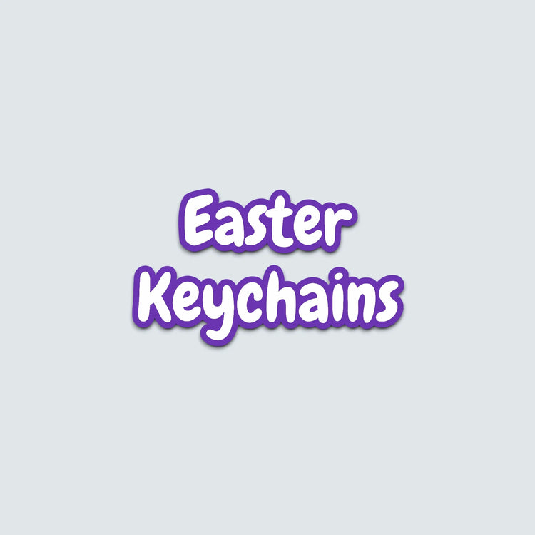 🐇 Easter Keychains