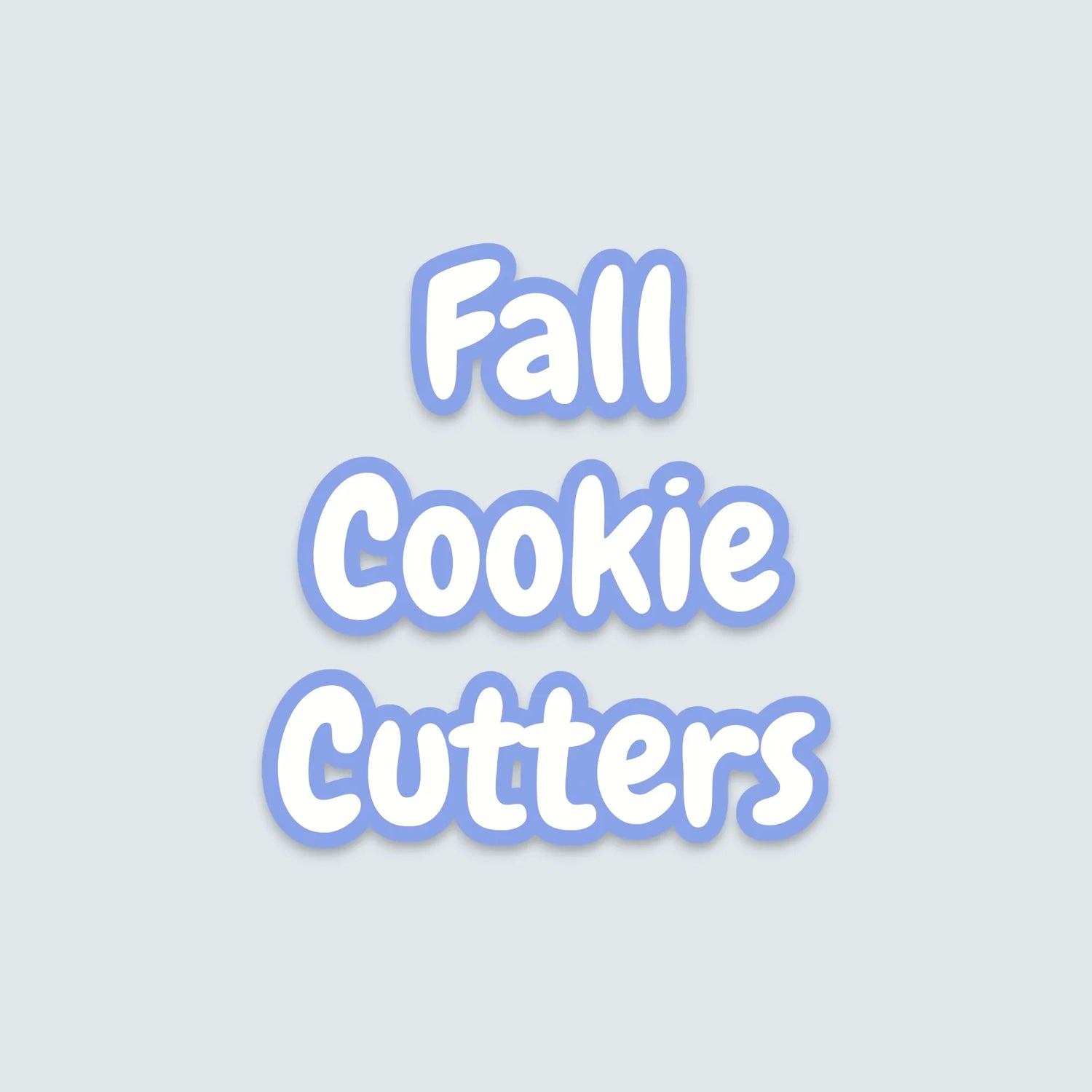 🍂 Fall Cookie Cutters