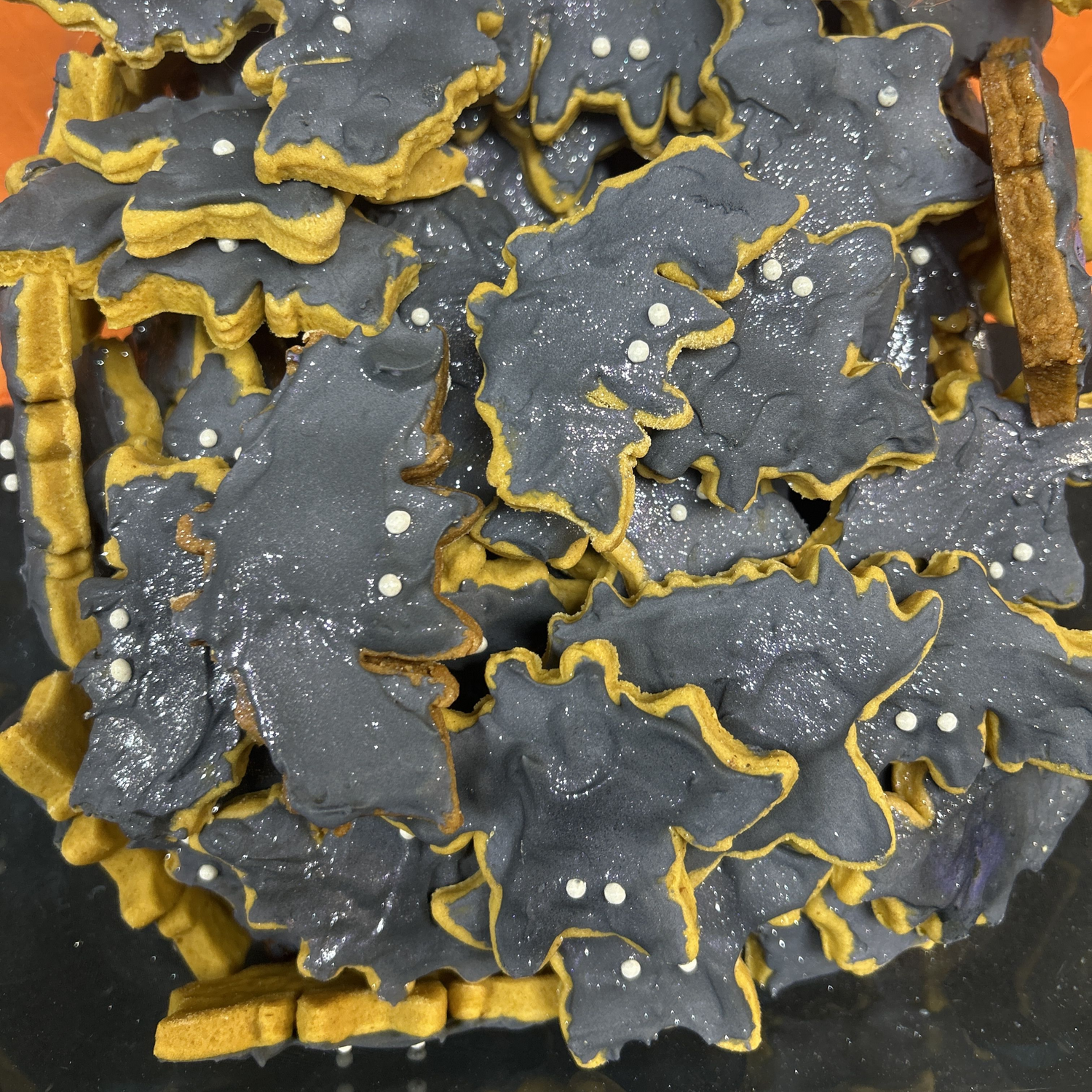 Spooky Halloween cookie cutters, handmade, eco-friendly, perfect for classroom parties, family baking, and festive treats.