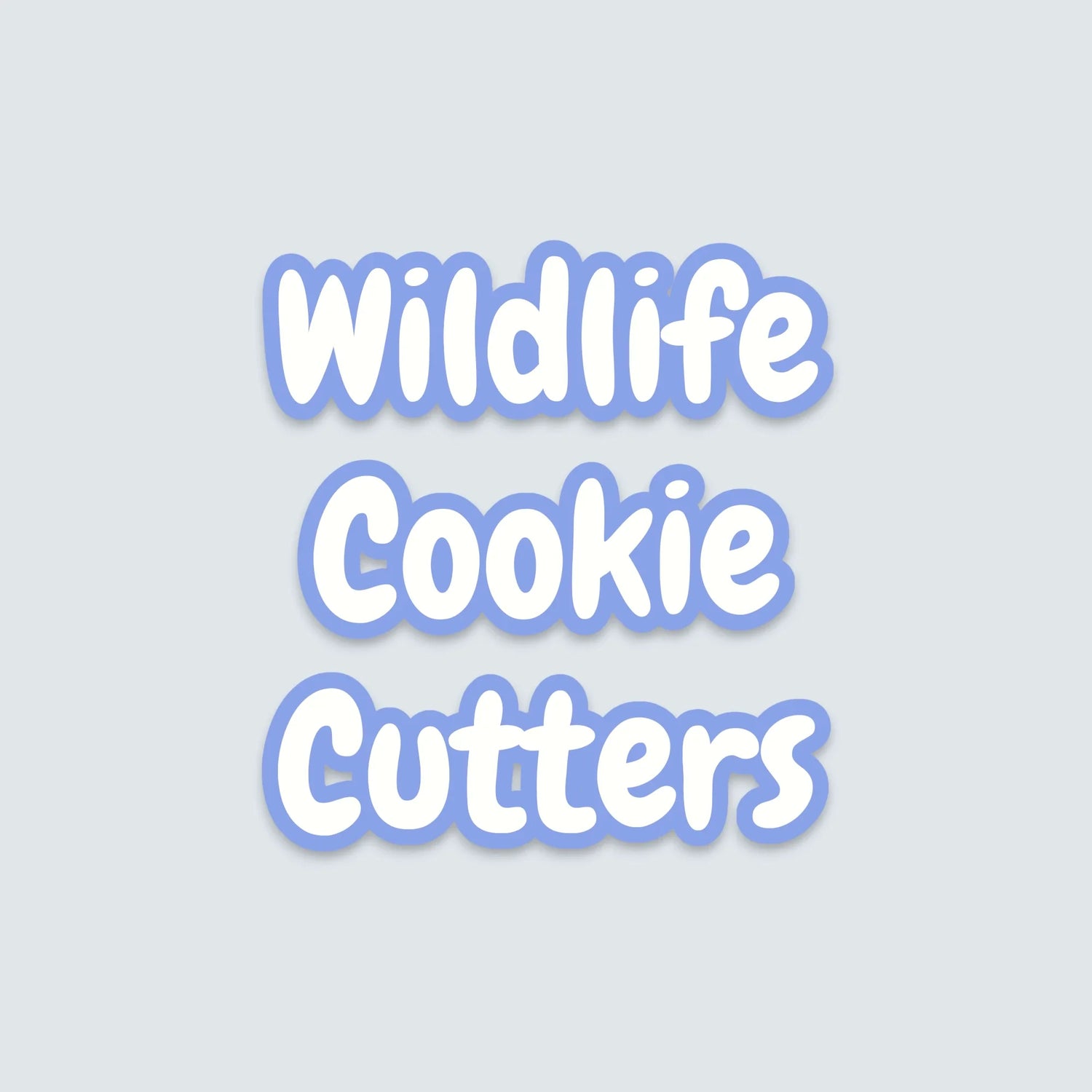 🐾 Wildlife Cookie Cutters