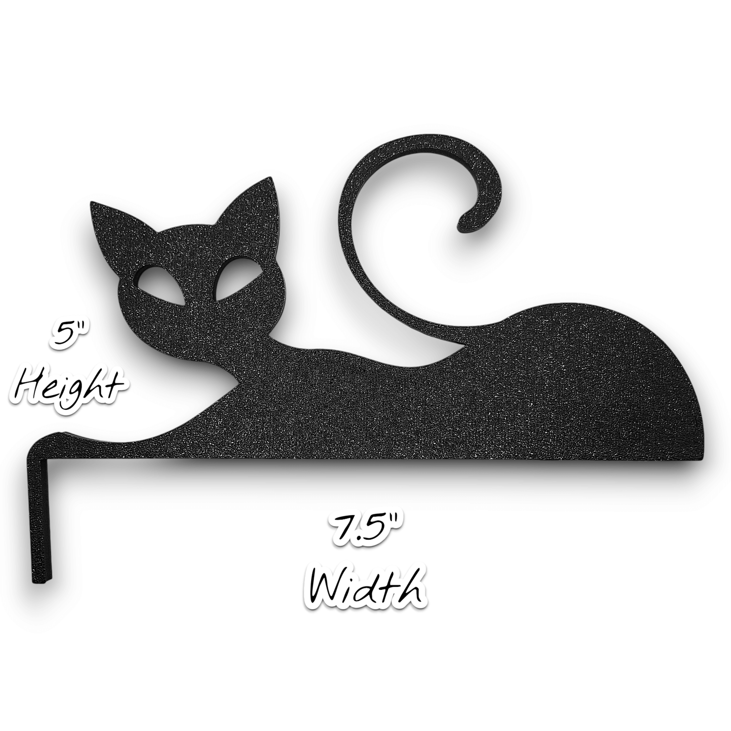 Cute cat door topper decor featuring a lounging feline that rests atop standard doors, a perfect gift for cat lovers and quirky home accents.