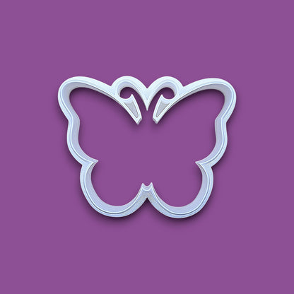 Handmade and customizable butterfly cookie cutter, perfect for spring baking, garden party treats, birthdays, events, weddings, fondant decorations, and whimsical cookie designs.