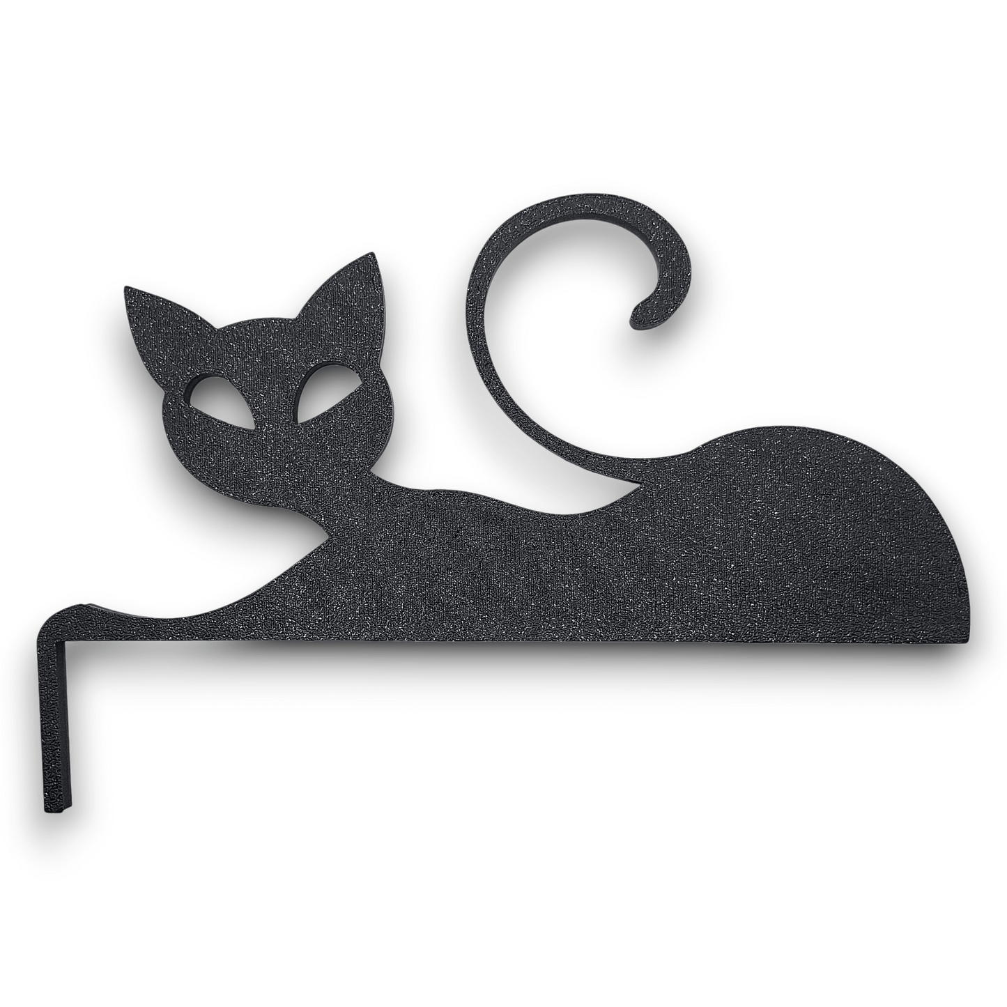 Cute cat door topper decor featuring a lounging feline that rests atop standard doors, a perfect gift for cat lovers and quirky home accents.