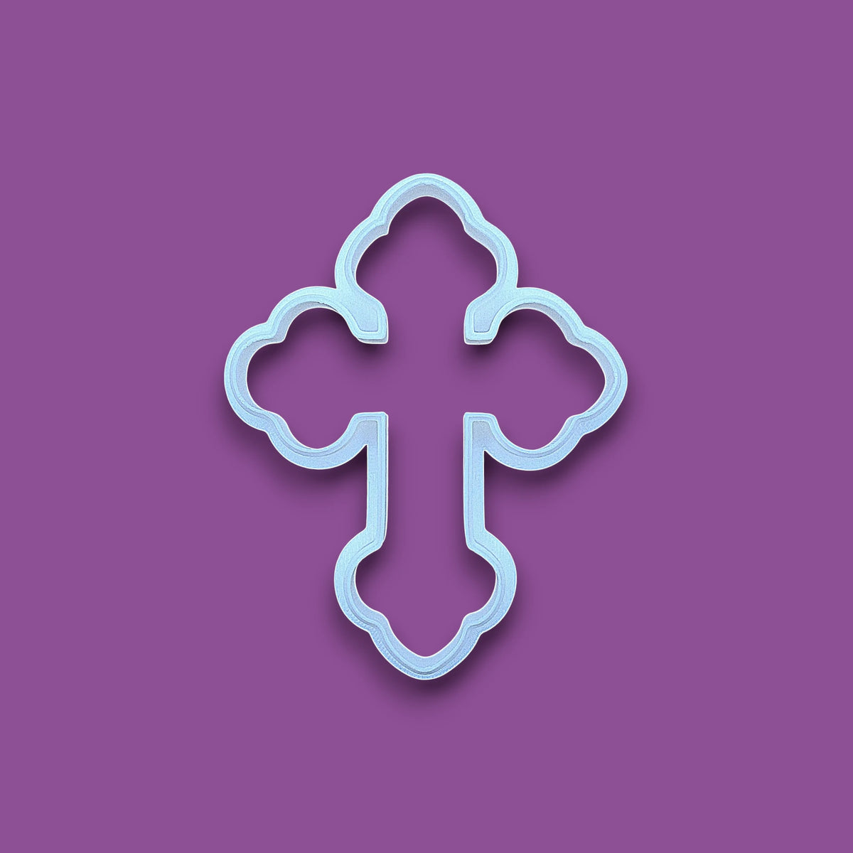 Cross cookie cutter, perfect for Easter, Christmas, baptism and VBS treats. Can be used for fondant, cookies, clay, ceramics and biscuits.