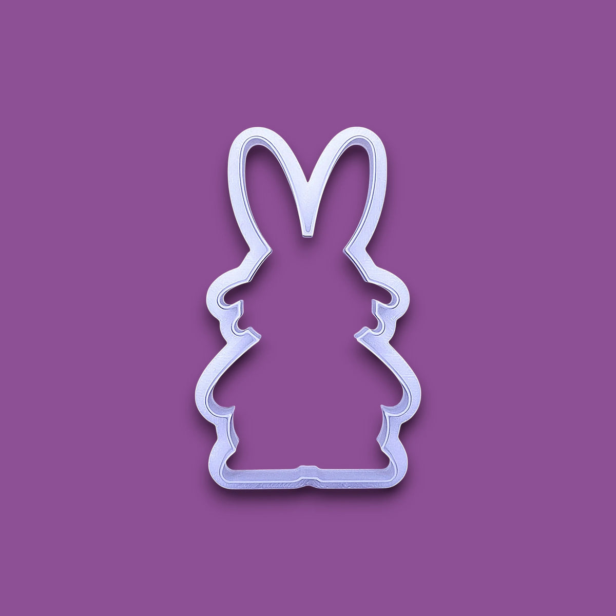 Handmade and customizable Bunny Rabbit Cookie Cutter, perfect for animal-themed baking, Easter crafts, and rabbit lovers.
