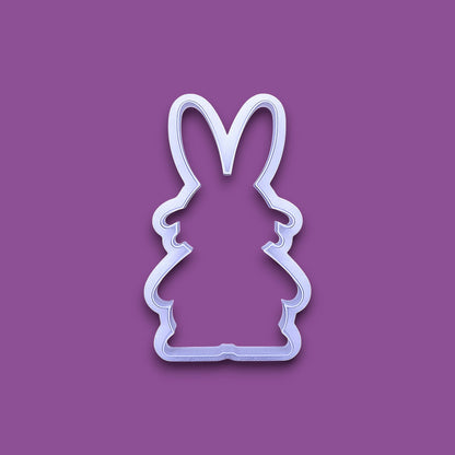 Handmade and customizable Bunny Rabbit Cookie Cutter, perfect for animal-themed baking, Easter crafts, and rabbit lovers.