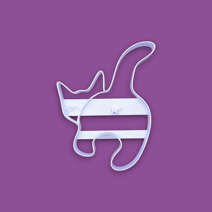 Cat butt cookie cutter, perfect for gag gifts, funny treats and white elephant parties.