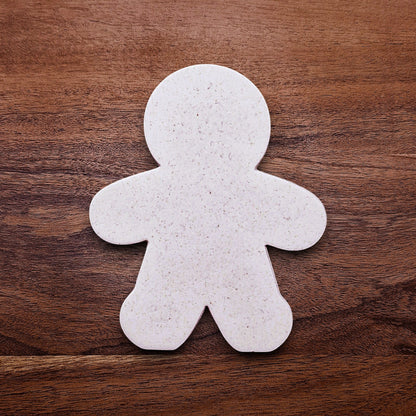 Baked gingerbread cookie cutout made with our festive gingerbread cookie cutter—perfect for holiday parties, Christmas treats, and winter baking fun.