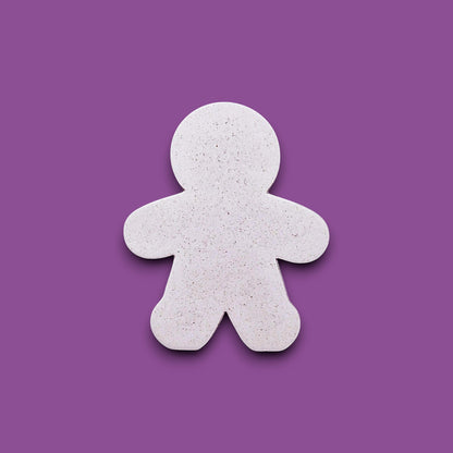 Baked gingerbread cookie cutout made with our festive gingerbread cookie cutter, perfect for holiday parties, Christmas treats, and winter baking fun.