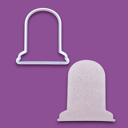 Gravestone Cookie Cutter or Stamp Set - Halloween Craft & Fondant Mold
