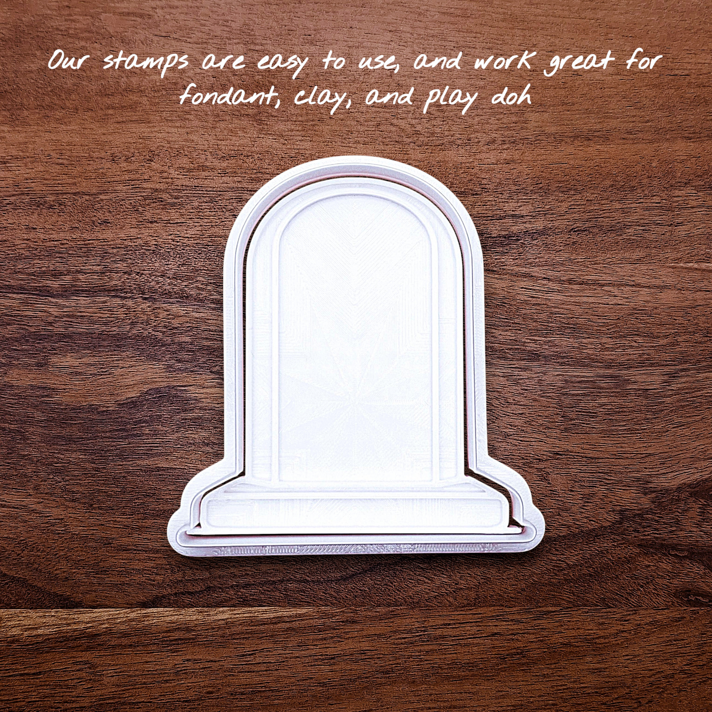 Gravestone Cookie Cutter – Spooky Halloween Tombstone Baking Mold
