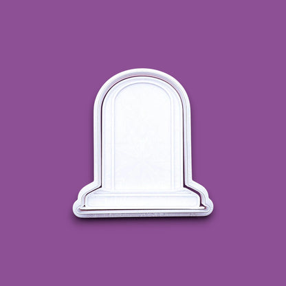 Gravestone Cookie Cutter or Stamp Set - Halloween Craft & Fondant Mold