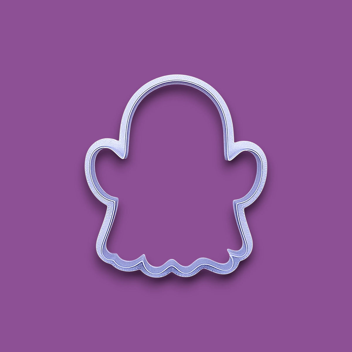 Ghost cookie cutter, perfect for Halloween cookies, fondant toppers, or fall baking fun.