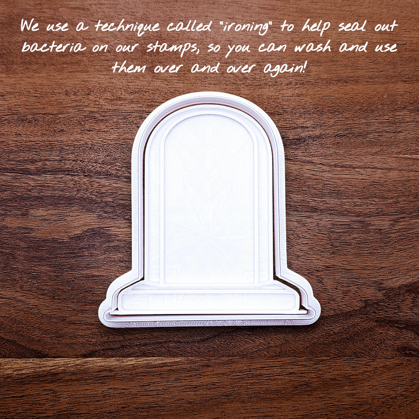 Gravestone Cookie Cutter – Spooky Halloween Tombstone Baking Mold