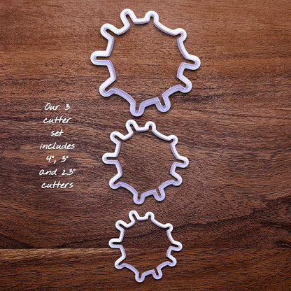 Handmade and customizable Halloween spiderweb cookie cutters, perfect for fall parties, events, trick or treats, and gifting.
