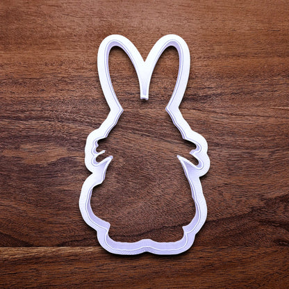 Bunny Rabbit Cookie Cutter Set and Stamp - Craft Fondant Baking Mold