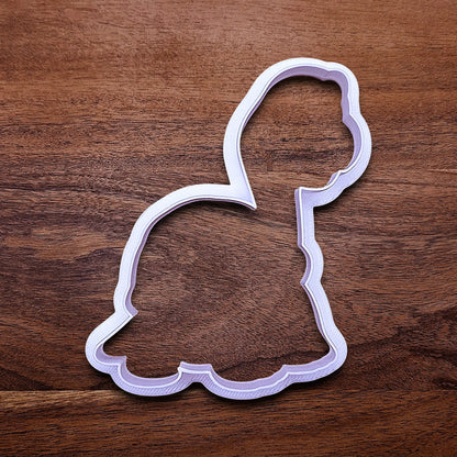 Handmade and customizable turtle cookie cutter, ideal for ocean-themed baking, birthday party treats, or handmade gift ideas.