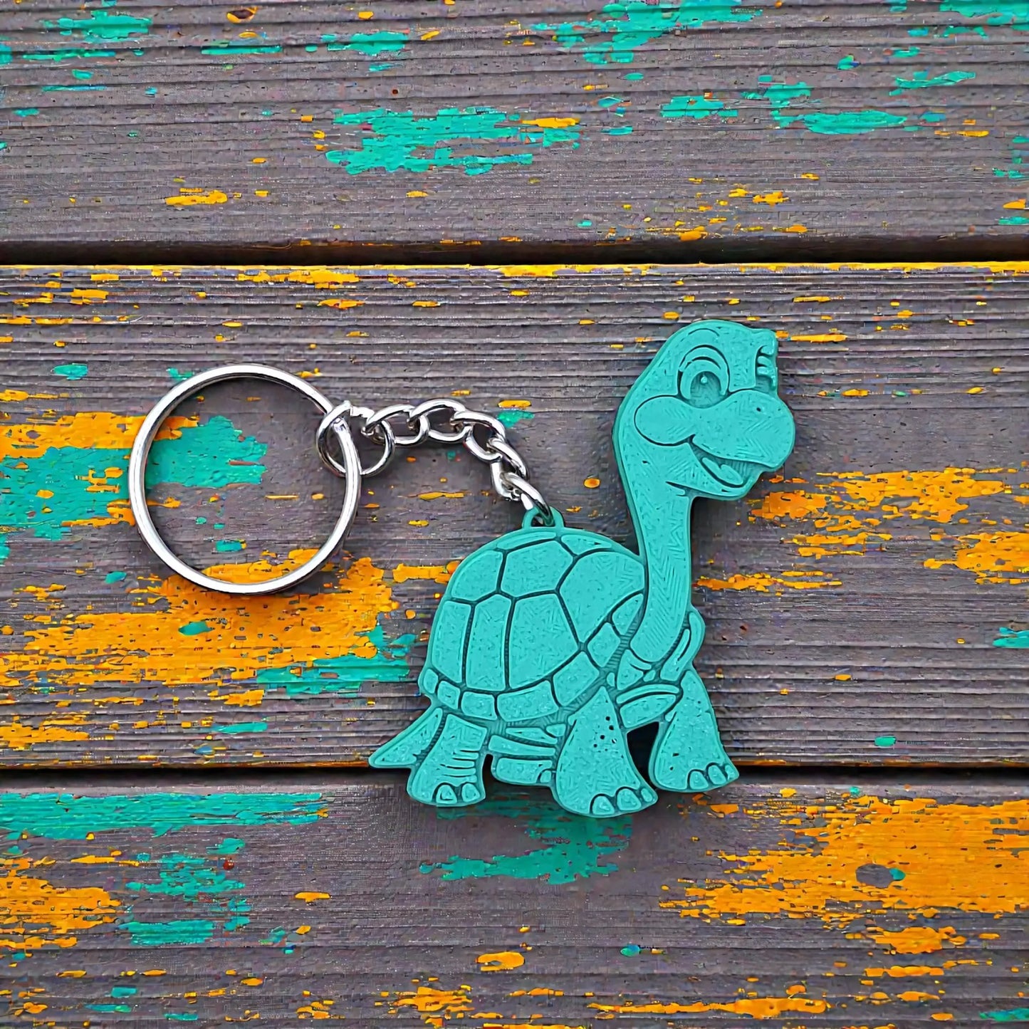 Handmade and customizable turtle keychains in multiple colors, ideal for tortoise themed part favors, cute bag charms, and classroom prizes.