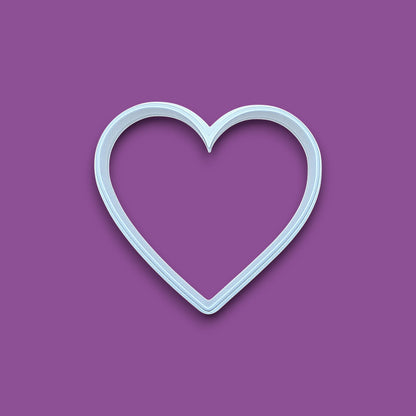 Heart cookie cutter, perfect for layered cookies, fondant, crafts, weddings, and Valentine’s Day baking fun.