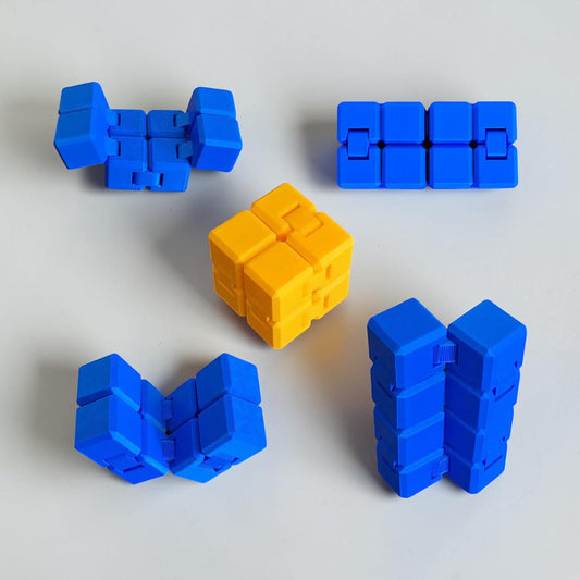 Infinity Cube Fidget - Customizable EDC Stress & Anxiety Relief Toy