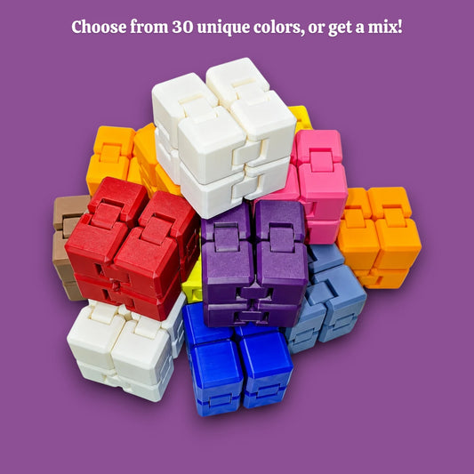Infinity Fidget Party Favors, Non-Food Trick or Treats, Bulk Classroom Prizes