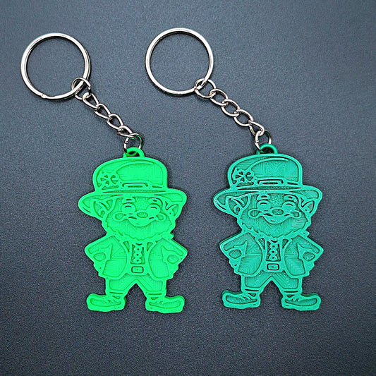 St. Patrick’s Day Leprechaun Keychain - Cute Irish Paddy's Day Charm