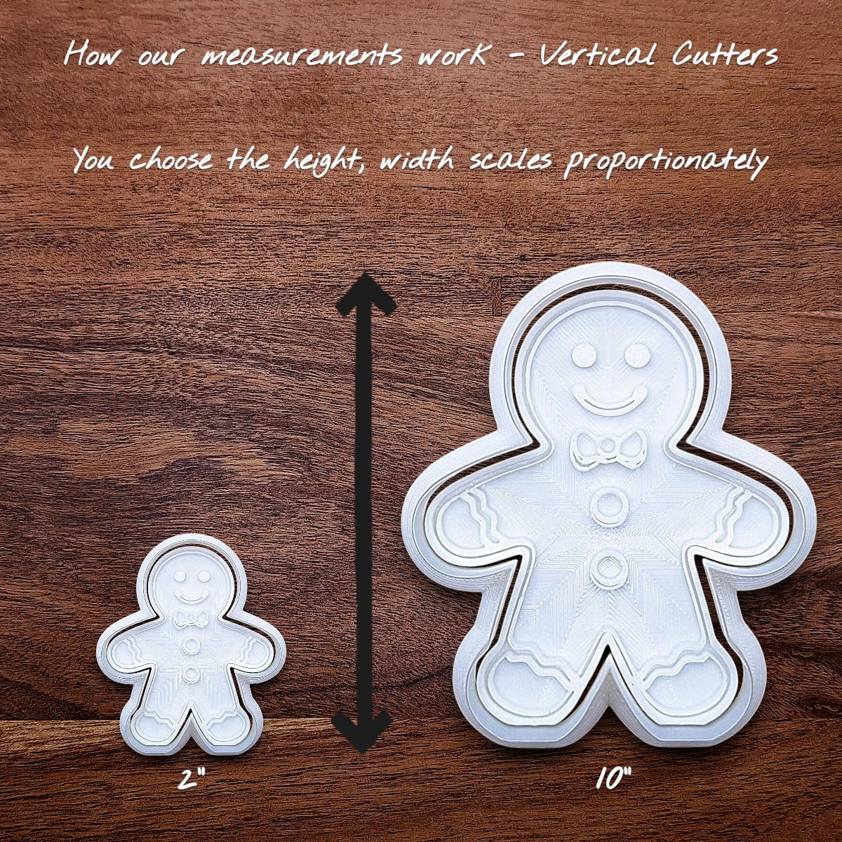 Seasonal Cookie Cutter Set - Teddy Bear, Butterfly, Pumpkin, Gingerbread Man