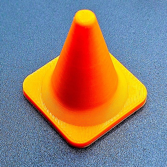 Eco-friendly 12 pack of 1.5 inch mini traffic cones, great for DIY projects, obstacle courses, kids’ activities, party décor, and creative learning games.