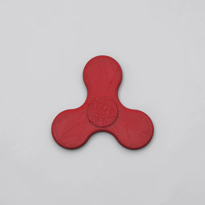 Close up of reverse side of fidget spinner, perfect for party favors, birthday gifts and classroom rewards. Customizable in 30 unique colors.