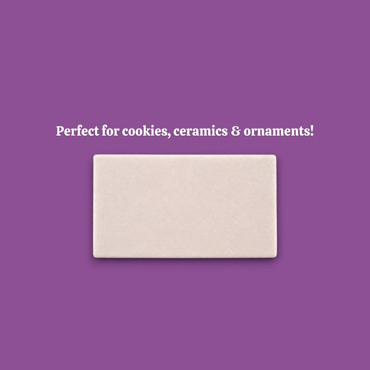 Rectangle cookie cutter dough cutout, perfect for baking classic shapes, fondant, parties, clay and crafts.