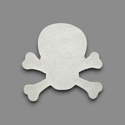 Skull and Bones Cookie Cutter or Stamp Set - Pirate Craft & Clay Mold