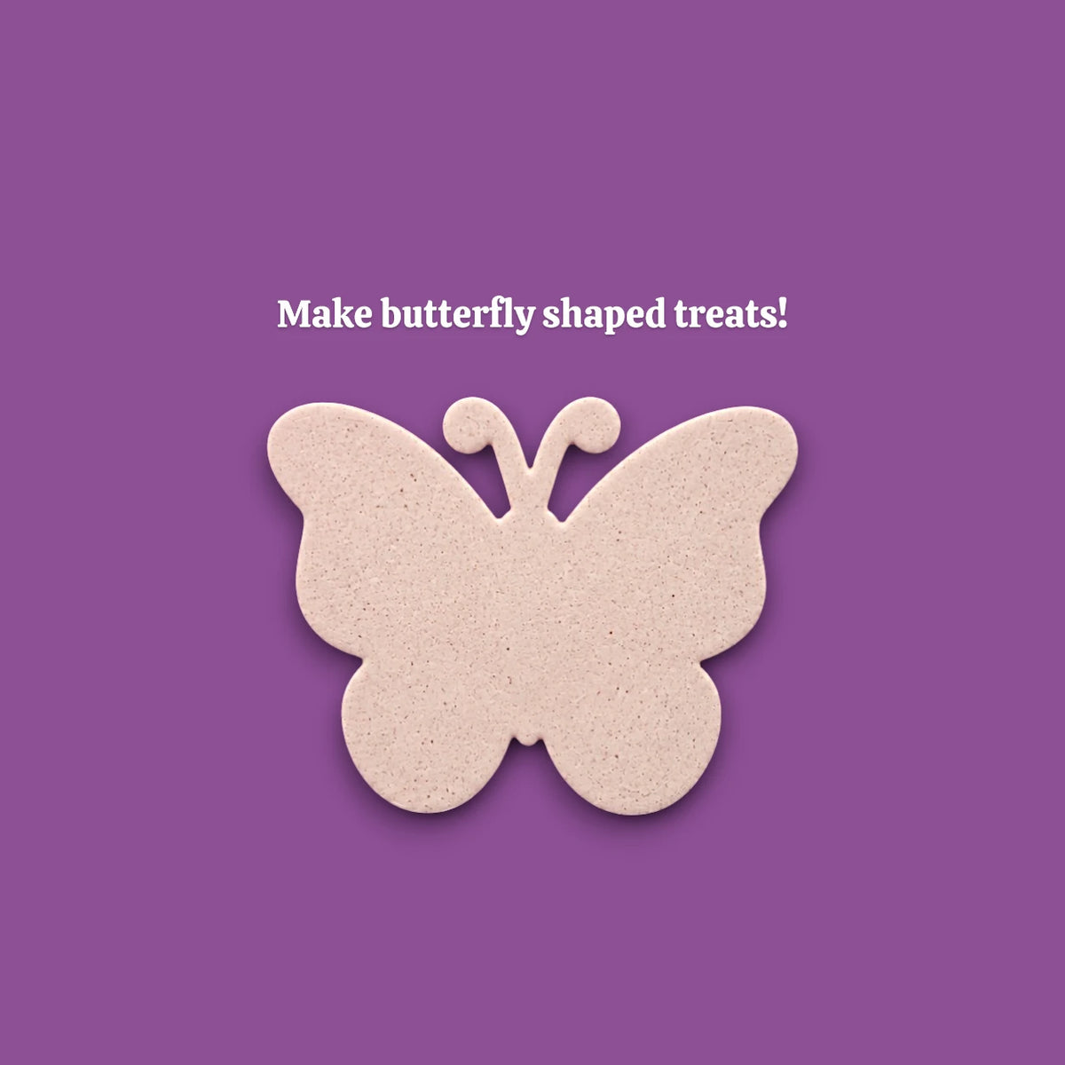 Handmade and customizable butterfly cookie cutter stamp dough cutout, perfect for spring baking, garden party treats, birthdays, events, weddings, fondant decorations, and cookie designs.