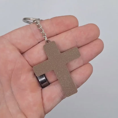 Cross Keychain – Faith-Inspired Gift Charm for Church & Ministries