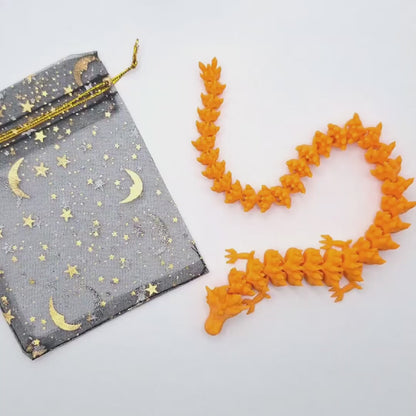 Articulated Dragon Party Favors - Trick or Treats, Bulk Class Prizes